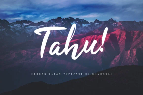 Tahu Font Font by Khurasan — Wedding Font