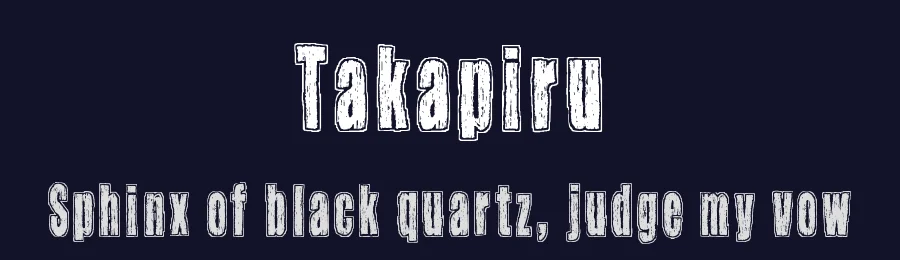 Takapiru by Juha Korhonen — Decorative Font — thumbnail 2