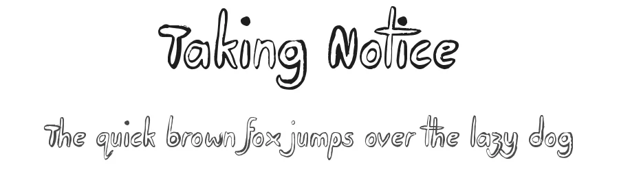 Taking Notice