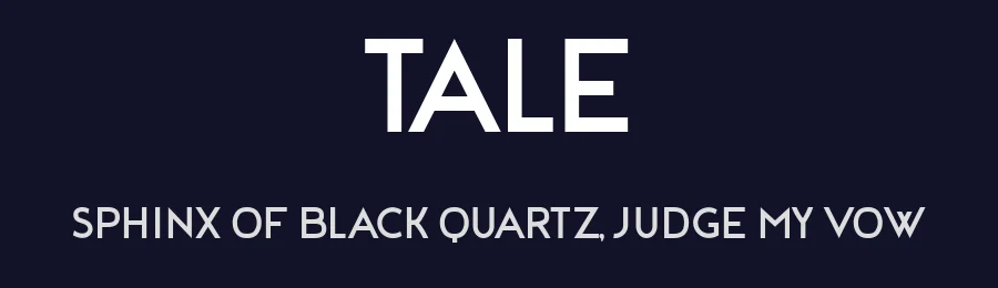 Tale by Vladimir Nikolic — Sans Serif Font — thumbnail 2