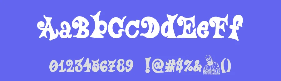 Tales Of Pain And Love by Woodcutter — Decorative Font — thumbnail 3