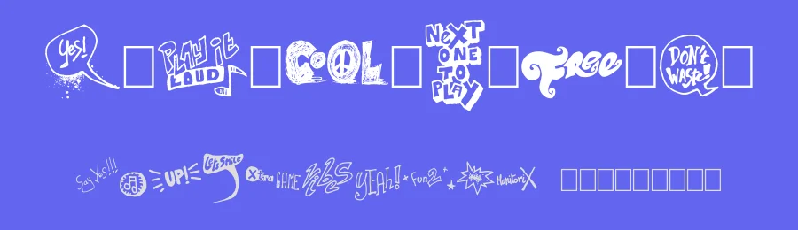 Talk of the wall by imagex — Dingbats Font — thumbnail 3