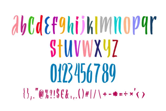 Tall Handwritten Font by OWPictures — Script Handwritten Font — thumbnail 4