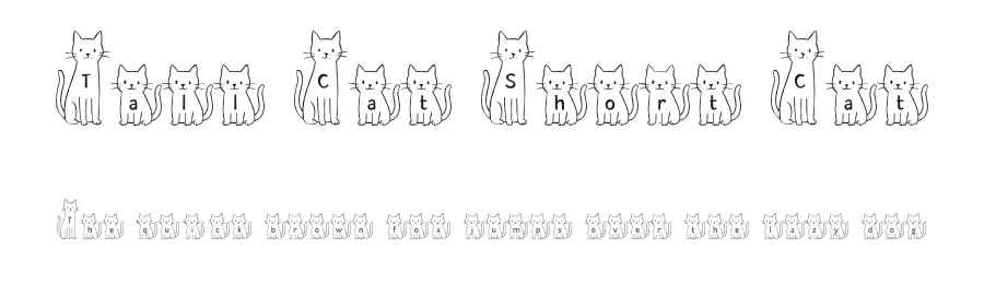 Tall Cat Short Cat