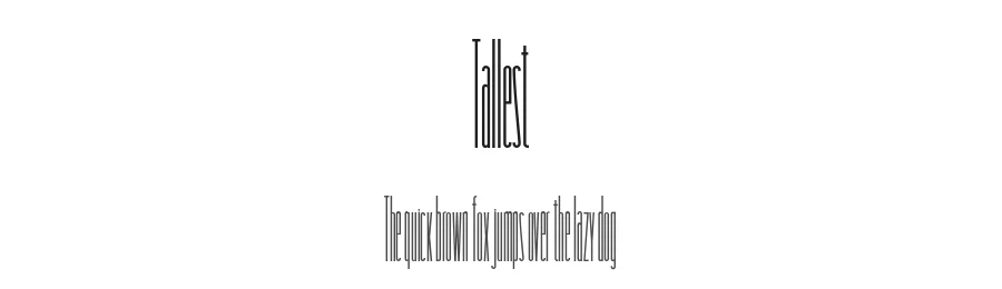 Tallest