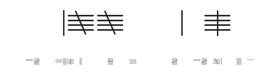 Tally Mark by JLH Fonts — Dingbats Font