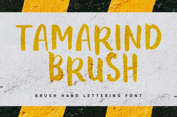 Tamarind Brush Font by OCS Studio — Script Handwritten Font
