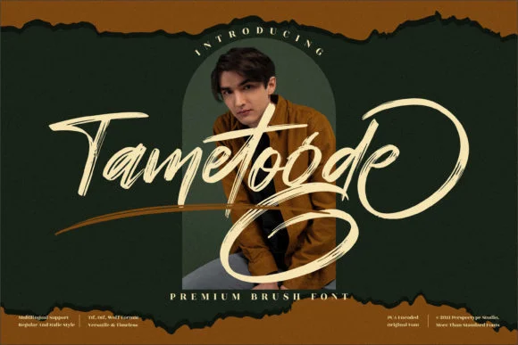 Tametogde Font by Perspectype — Script Handwritten Font