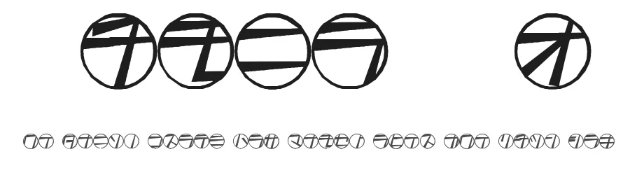 Tamio QN6 by Akihiro โ Dingbats Font