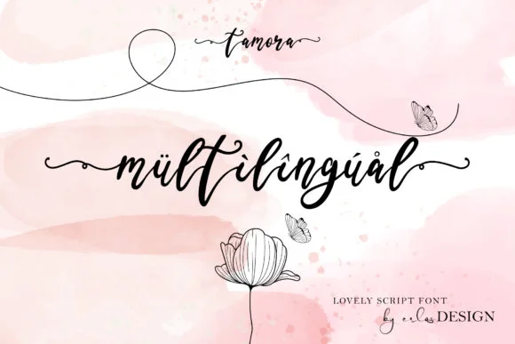 Tamora Font by erlosDESIGN — Script Handwritten Font — thumbnail 9