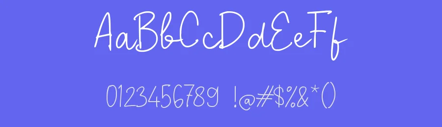 Tani Script by wepfont.com — Script Handwritten Font — thumbnail 3