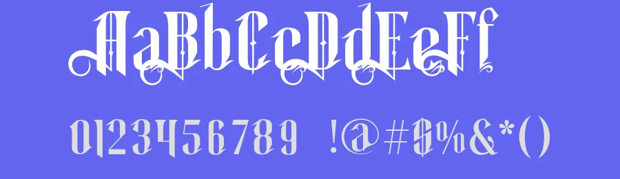 Tanjiro by Handpik — Blackletter Font — thumbnail 3
