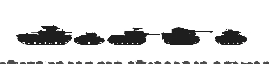 Tanks by Glyphcraft — Dingbats Font