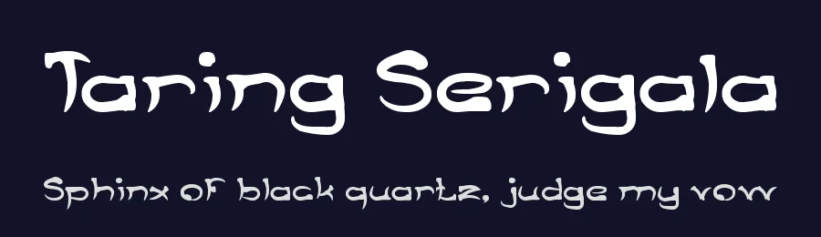Taring Serigala by weknow — Decorative Font — thumbnail 2