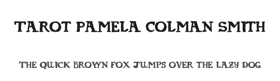 Tarot Pamela Colman Smith