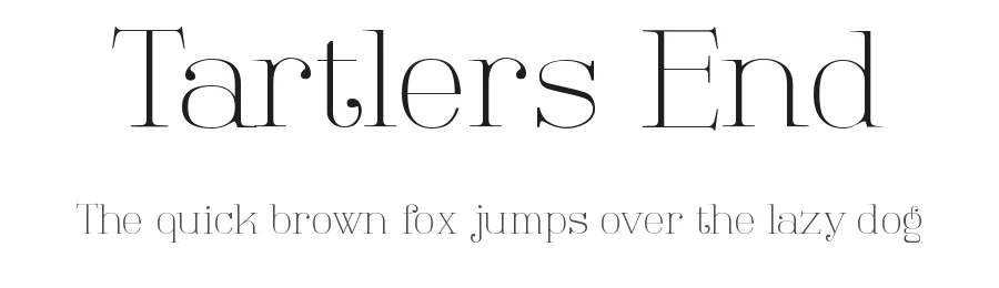 Tartlers End