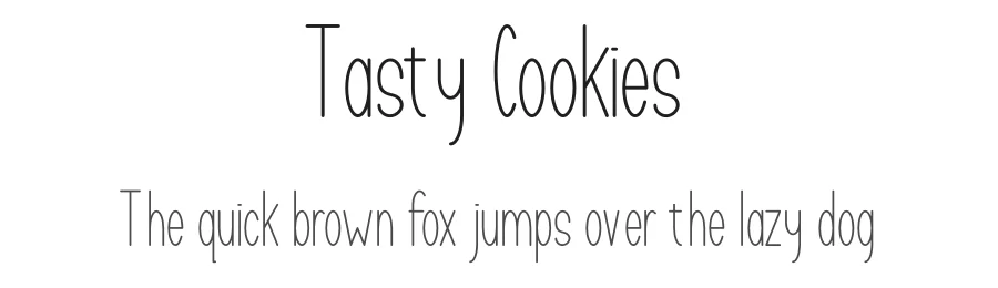 Tasty Cookies