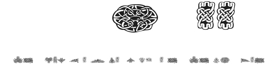 FE Tattoo by Font Environment — Dingbats Font
