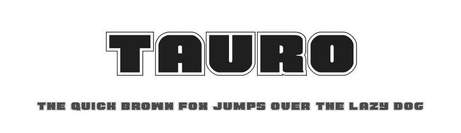 Tauro by Iconian Fonts — Sans Serif Font