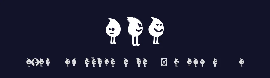 Tearz by Steven Resch — Dingbats Font — thumbnail 2