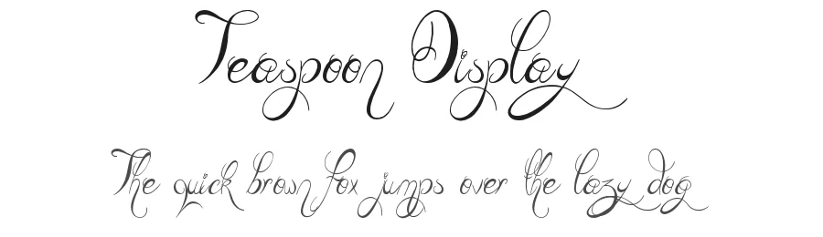 Teaspoon Display