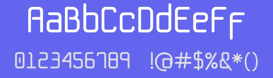 Techfont by Jorge Algarin — Display Font — thumbnail 3