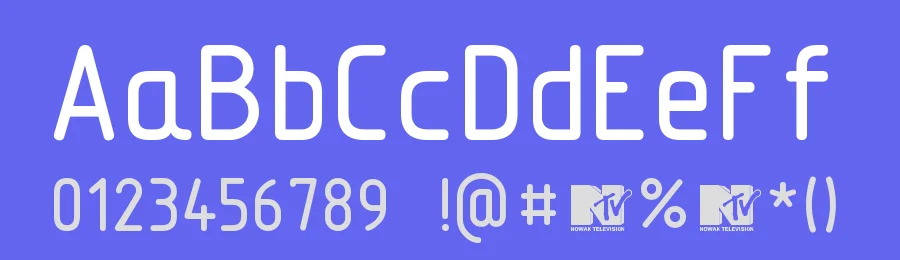 Techniczna Pomoc by Nowak.tv — Display Font — thumbnail 3