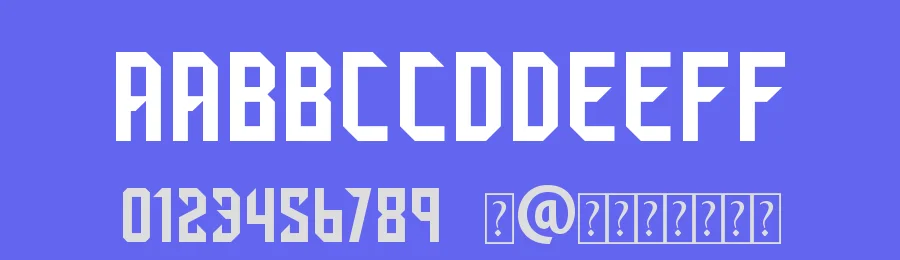 Techno Chain by Fontherapy — Display Font — thumbnail 3