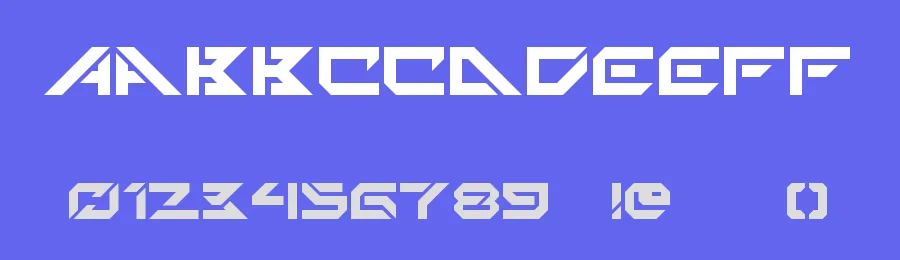 Techno Hideo by TracerTong Fontworks — Display Font — thumbnail 3