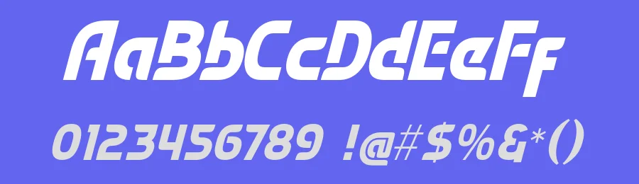 Techno Race by Nirmana Visual — Display Font — thumbnail 3