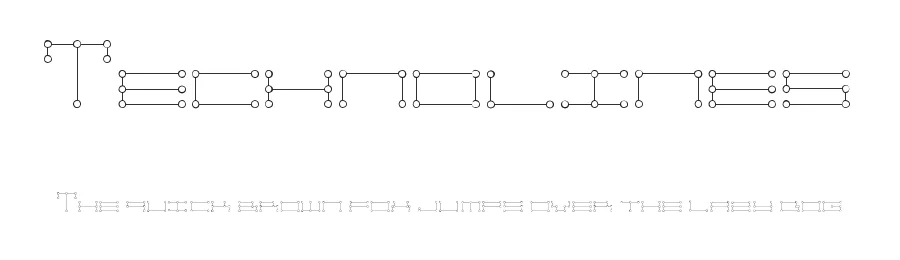 Technolines by Klinge Art β Display Font