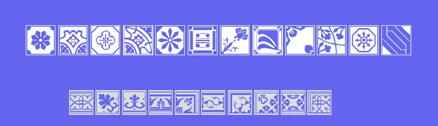 Tegel by Didik Pratikno — Dingbats Font — thumbnail 3