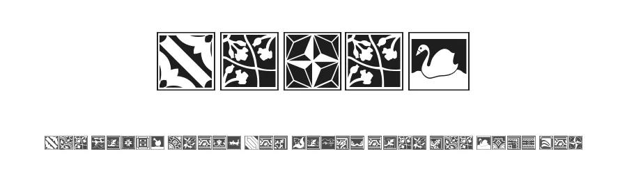 Tegel by Didik Pratikno — Dingbats Font