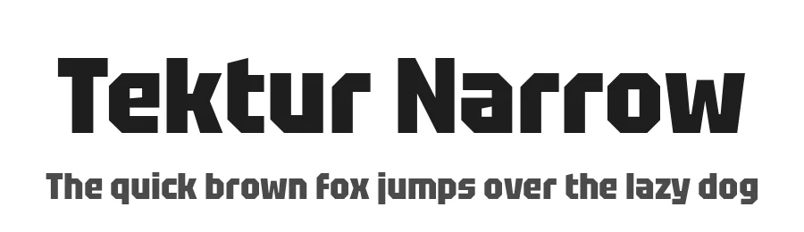 Tektur Narrow