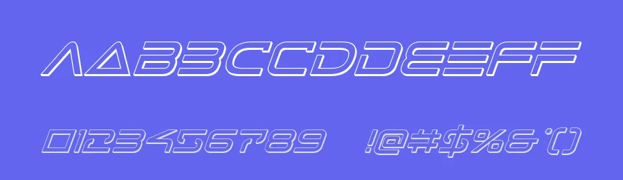 Tele-Marines by Iconian Fonts — Display Font — thumbnail 3