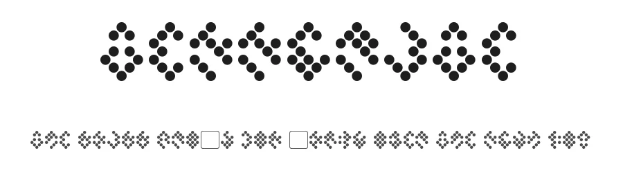 Tellarite by Pixel Sagas β Dingbats Font
