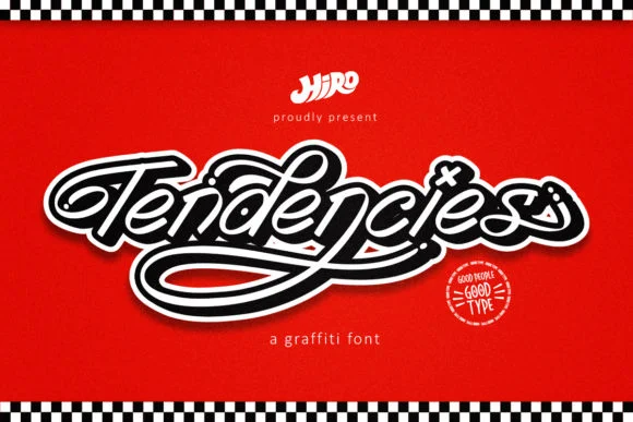 Tendencies Font by HIRO.std โ Script Handwritten Font