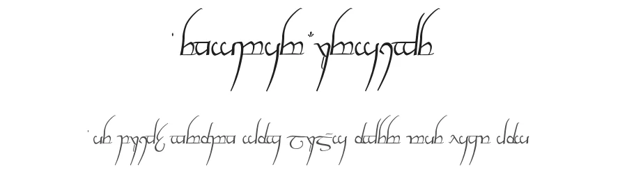 Tengwar Cursive