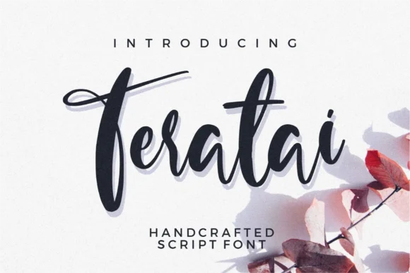 Teratai Font by 24Design Studios — Script Handwritten Font