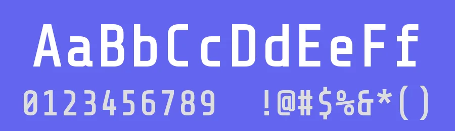Terminal F4 by Daymarius — Sans Serif Font — thumbnail 3