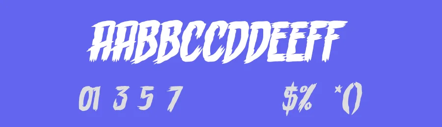 Terrasick by Gassstype — Decorative Font — thumbnail 3