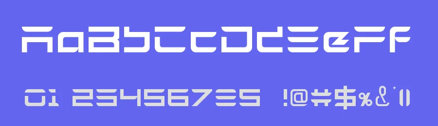 Tesla by Dies — Display Font — thumbnail 3