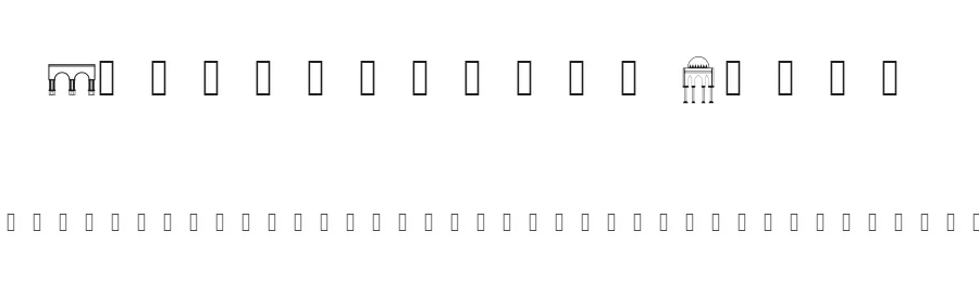 Tesoros del Prado by Jissel Brito — Dingbats Font