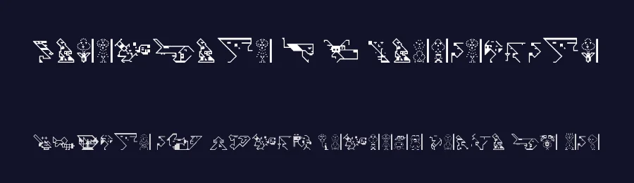 Testament C / Neuroticons by Abneurone Fluid Types — Dingbats Font — thumbnail 2