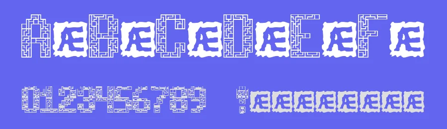 Tetricide by Ænigma — Decorative Font — thumbnail 3