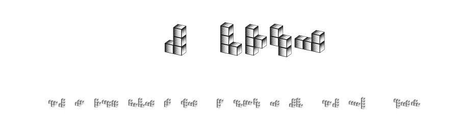 Tetriso by Vladimir Nikolic — Dingbats Font