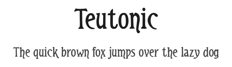 Teutonic