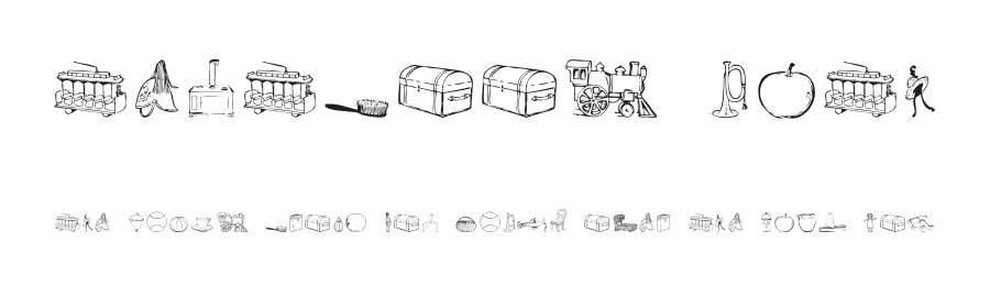 Textbook Math by Centric Studios — Dingbats Font