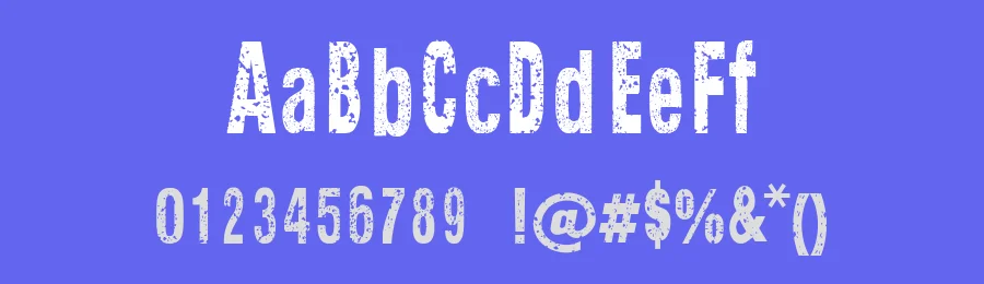 Texture Road by Galdino Otten Fonts — Decorative Font — thumbnail 3
