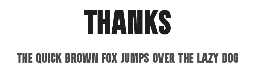 Thanks